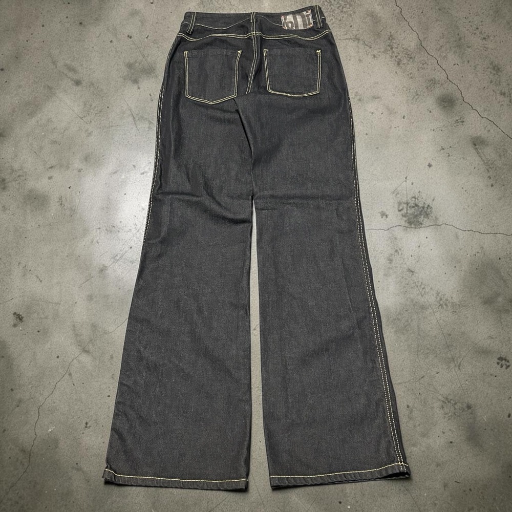 Diesel Dark Wash Wide Leg Skater Jeans Baggy Y2K Retro Size 30